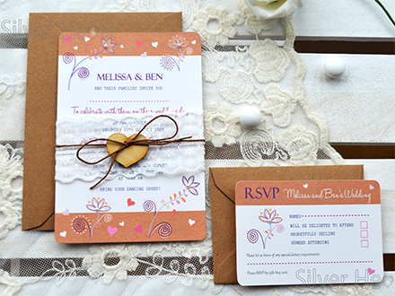 Melissa Flat Bundle Invitation